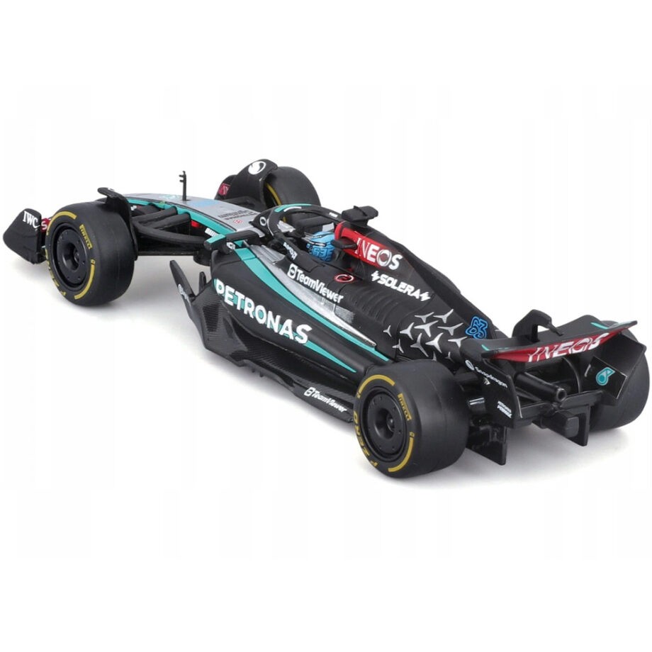 Bburago 18-38209 GR F1 Mercedes Benz AMG Petronas W15 1:43 with Driver #63 George Russell