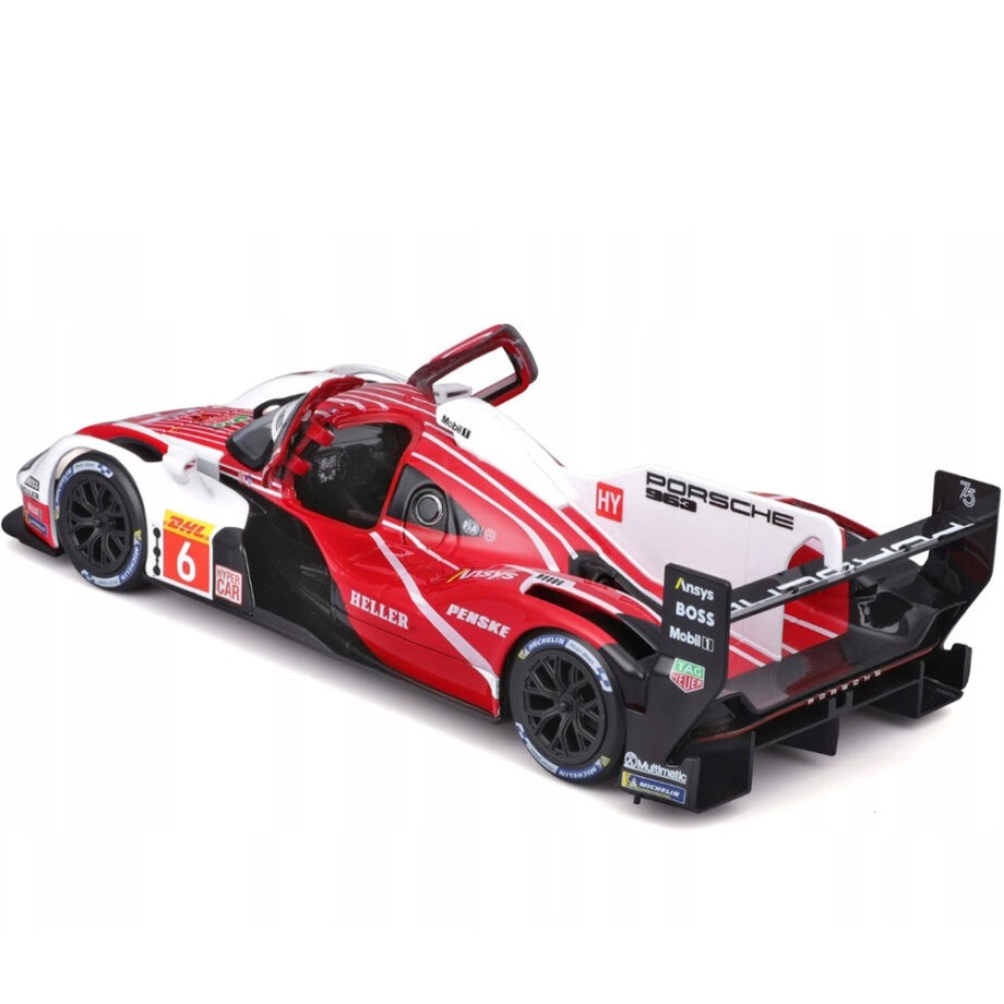 Bburago 18-28042 Race Series Porsche 963 Penske Motorsport #6 1:24 Red