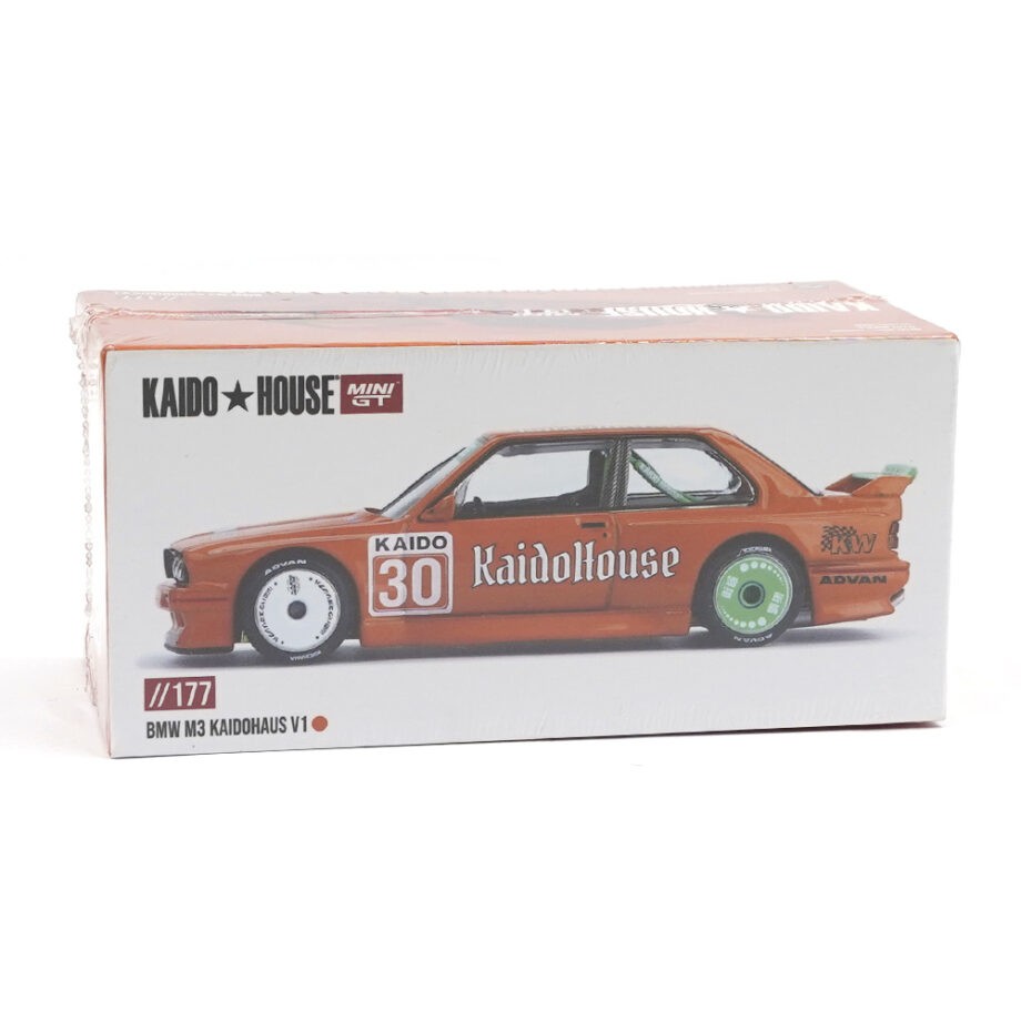 Mini GT x Kaido House KHMG177 BMW M3 Kaidohaus V1 1:64 Orange