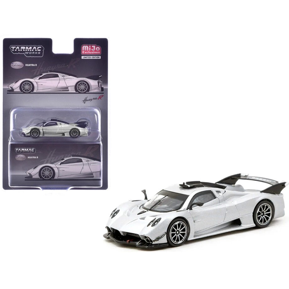 Tarmac Works T64G-TL035-SL Global 64 Pagani Huayra R 1:64 Satin Silver