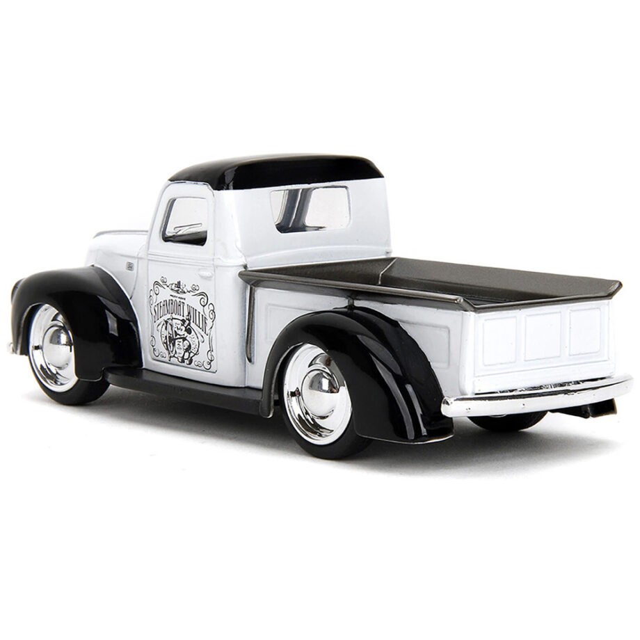 Jada 36091 Disney's Mickey Mouse Steamboat Willie 1941 Ford 1:32 White / Black