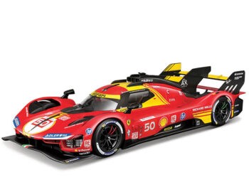 Bburago 18-16303 Ferrari 499P #50 24H Le Mans Champion 2024 1:18 Red