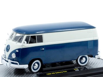 M2 Machines 40300 134 B 1960 Volkswagen Delivery Van 1:24 Blue / White