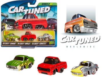 Car Tuned 541974 Low Riders Series 3 Muscle Madness 2025 1:64 3 Pack Set