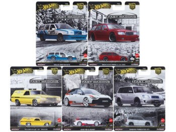 Hot Wheels FPY86 961 J Car Culture 2025 1:64 HW Fast Wagons 5 Cars Set