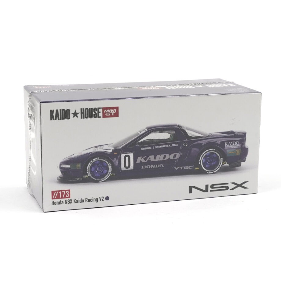 Mini GT x Kaido House KHMG173 Honda NSX Kaido Racing V2 1:64 Purple