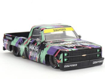 Mini GT x Kaido House KHMG174 Chevrolet Silverado Kaido HKS V1 1:64