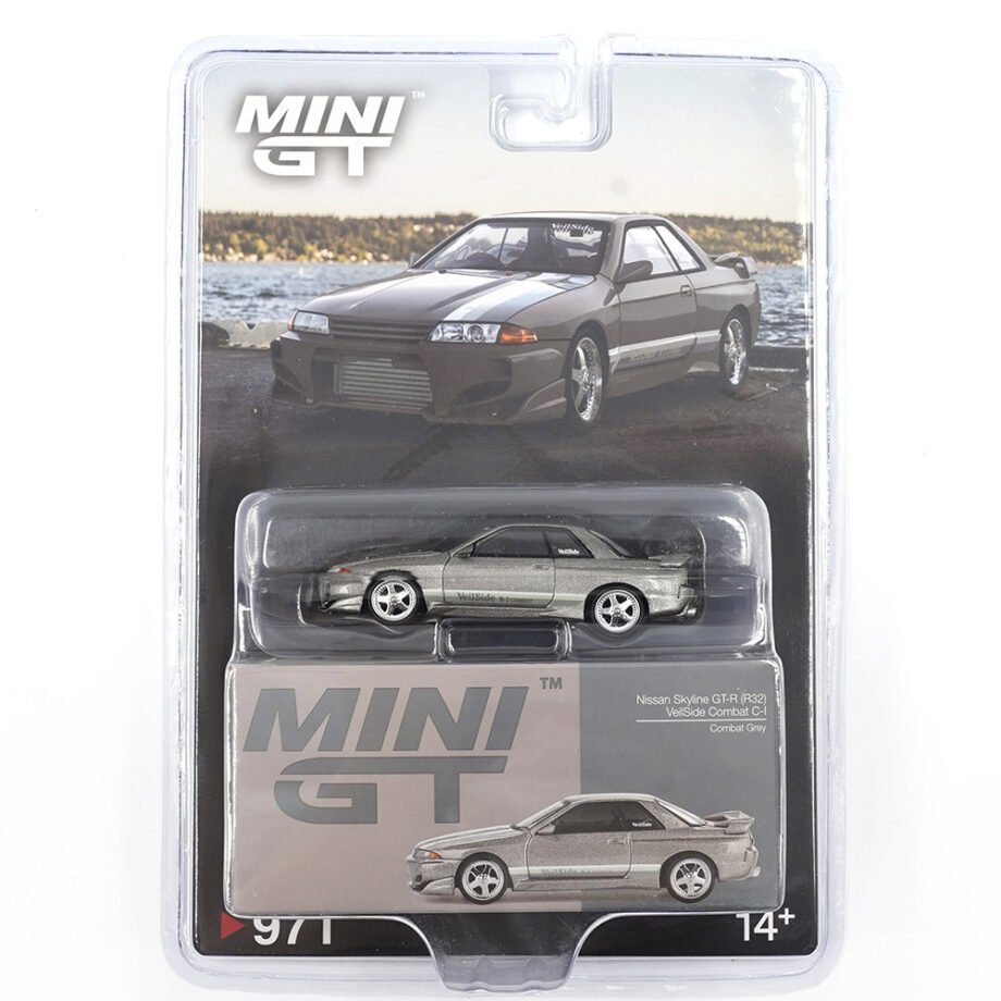 Mini GT MGT00971 Nissan Skyline GT-R R32 Veilside Combat C-I 1:64 Veilside Combat Grey