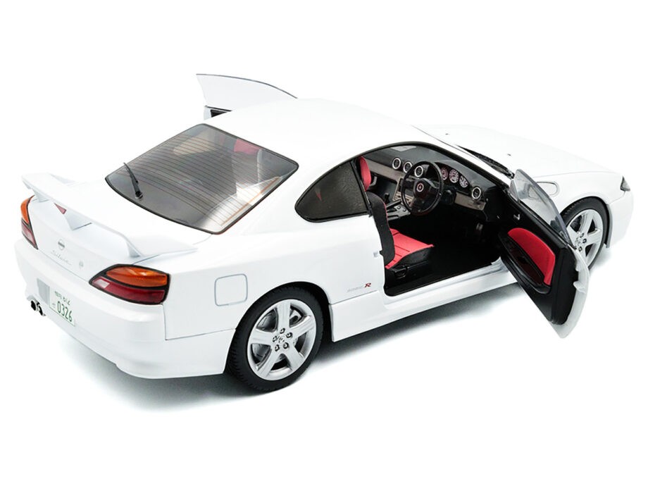 Solido S1812201 1999 Nissan Silvia S15 Spec R Aero 1:18 Aspen White