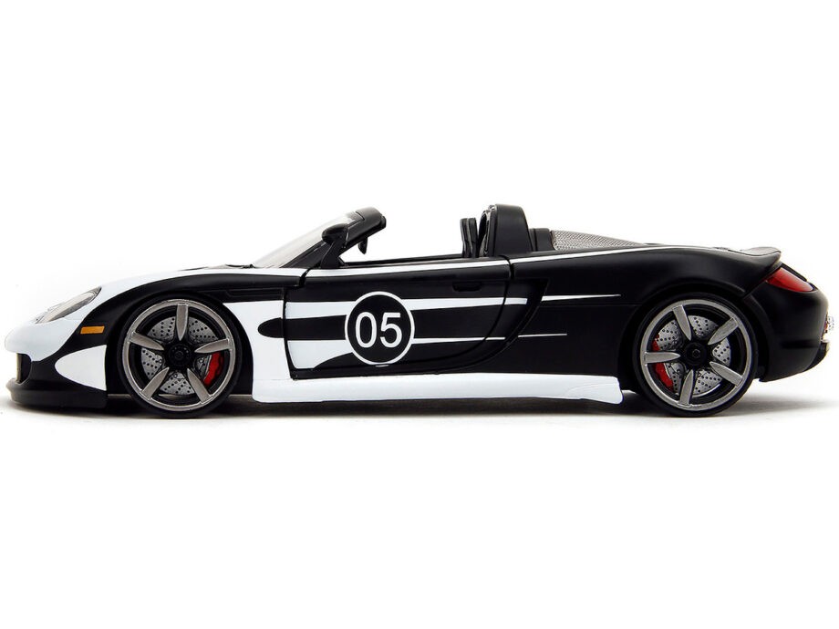 Jada 35490 Hyper Spec Porsche Carrera GT 1:24 Black / White