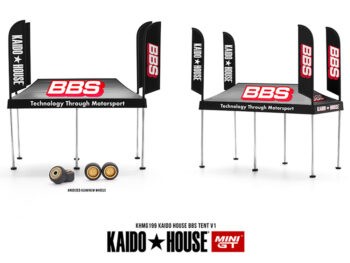 Mini GT x Kaido House KHMG199 Kaido House BBS Tent V1 1:64