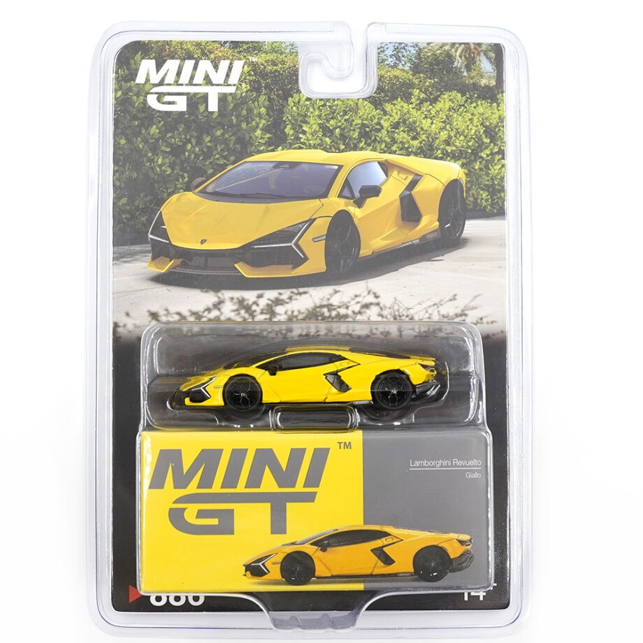 Mini GT MGT00886 Lamborghini Revuelto 1:64 Giallo Yellow