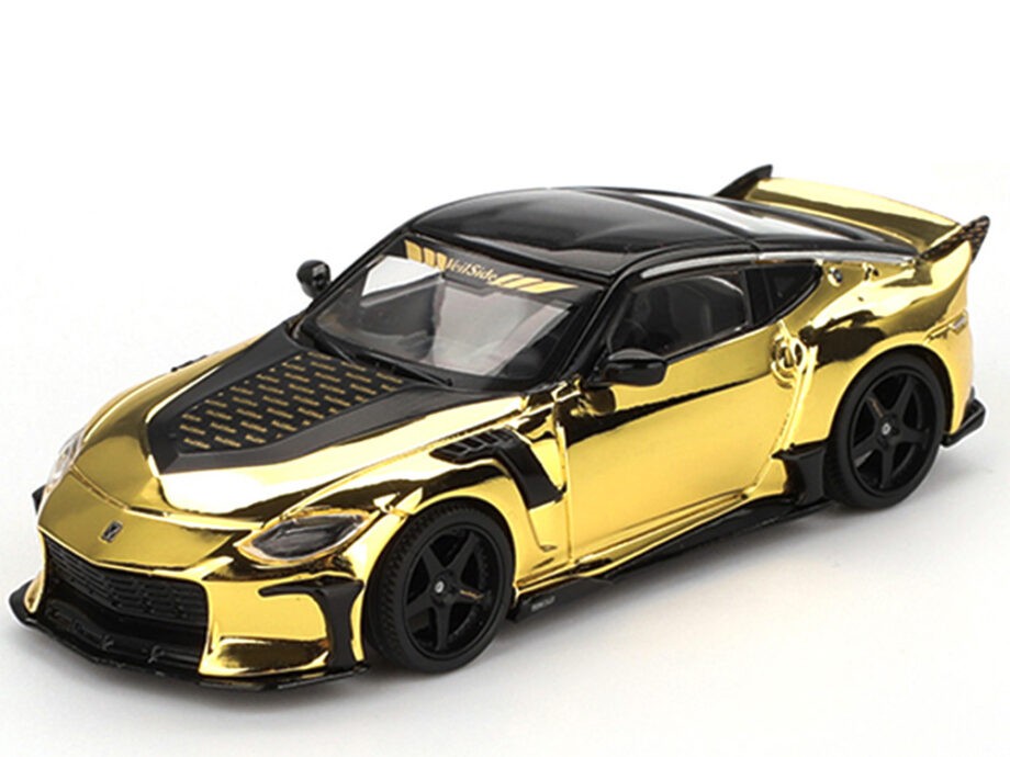 Mini GT MGT00985 Nissan Z VeilSide FFZ400 1:64 Gold Chrome