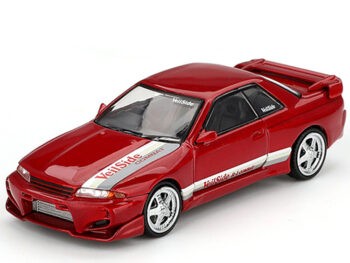 Mini GT MGT00987 Nissan Skyline GT-R R32 VeilSide Combat C-I 1:64 Gem Red