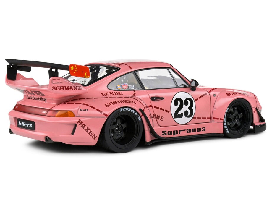 Solido S1808503 2020 Porsche RWB Bodykit Pink Pig #23 1:18 Pink