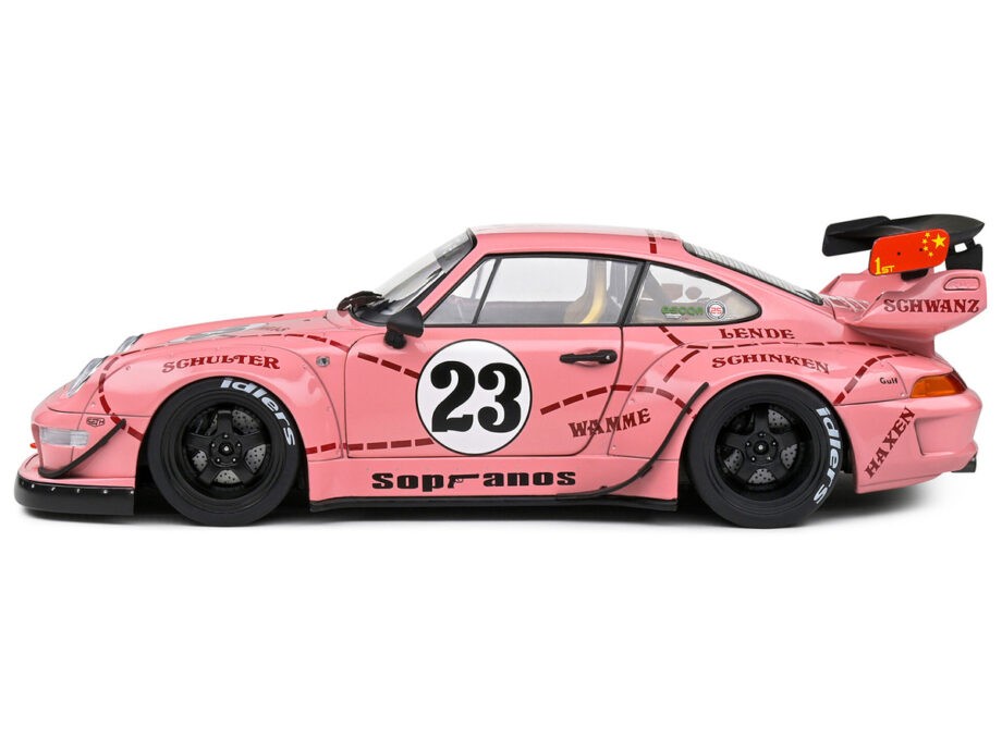 Solido S1808503 2020 Porsche RWB Bodykit Pink Pig #23 1:18 Pink