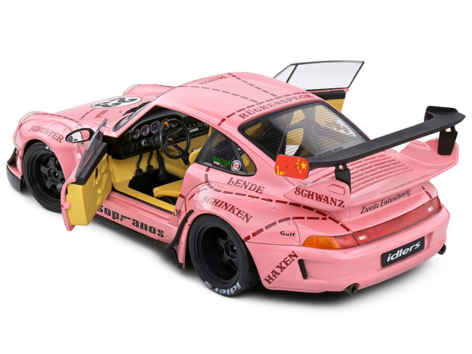 Solido S1808503 2020 Porsche RWB Bodykit Pink Pig #23 1:18 Pink