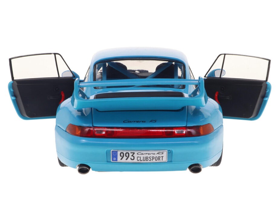Solido S1810101 1997 Porsche 911 993 Clubsport 1:18 Riviera Blue