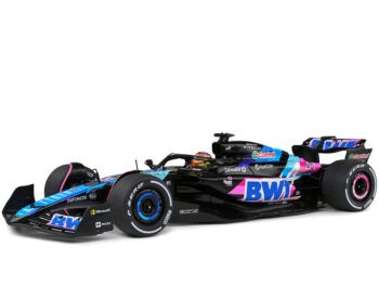 Solido S1814001 Formula F 1 Team Alpine A524 Miami Grand Prix 2024 1:18 with Seated Driver #31 Esteban Ocon