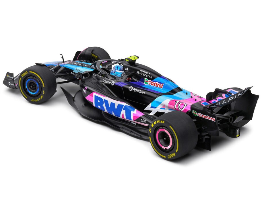 Solido S1814002 Formula F 1 Team Alpine A524 Monaco GP 2024 1:18 #10 Pierre Gasly