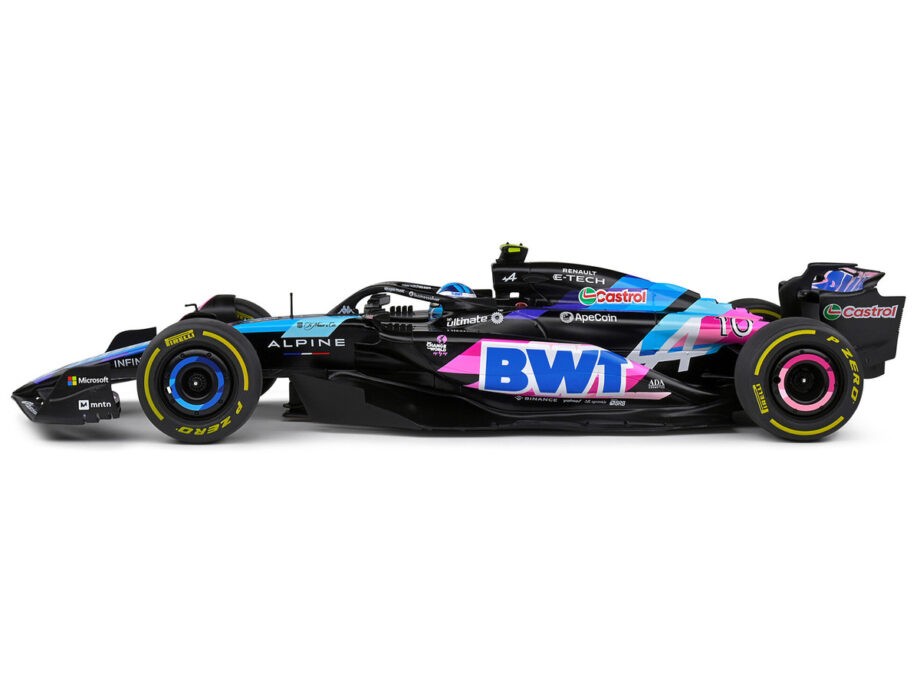 Solido S1814002 Formula F 1 Team Alpine A524 Monaco GP 2024 1:18 #10 Pierre Gasly