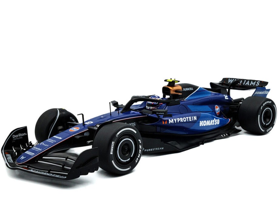 Solido S1814402 Formula F 1 Team Williams FW46 Saudi Arabia GP 2024 1:18 #2 Logan Sargeant