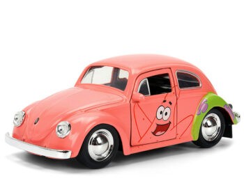 Jada 35479 Spongebob Squarepants 1959 Volkswagen Beetle Patrick Livery 1:32 Pink