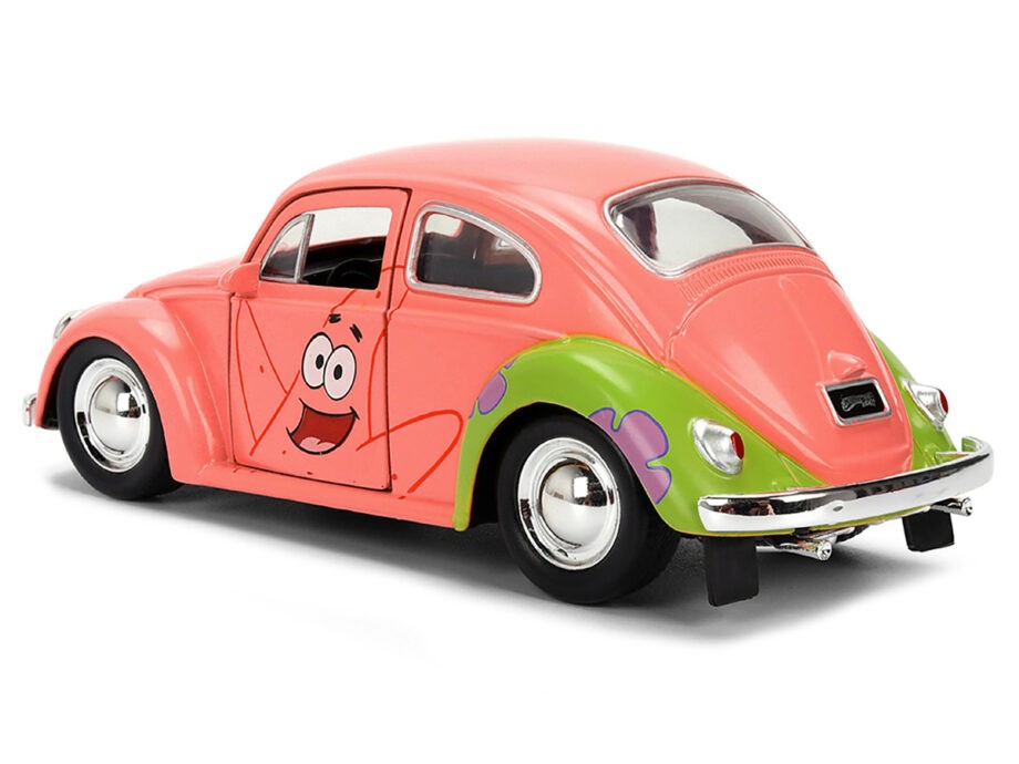 Jada 35479 Spongebob Squarepants 1959 Volkswagen Beetle Patrick Livery 1:32 Pink