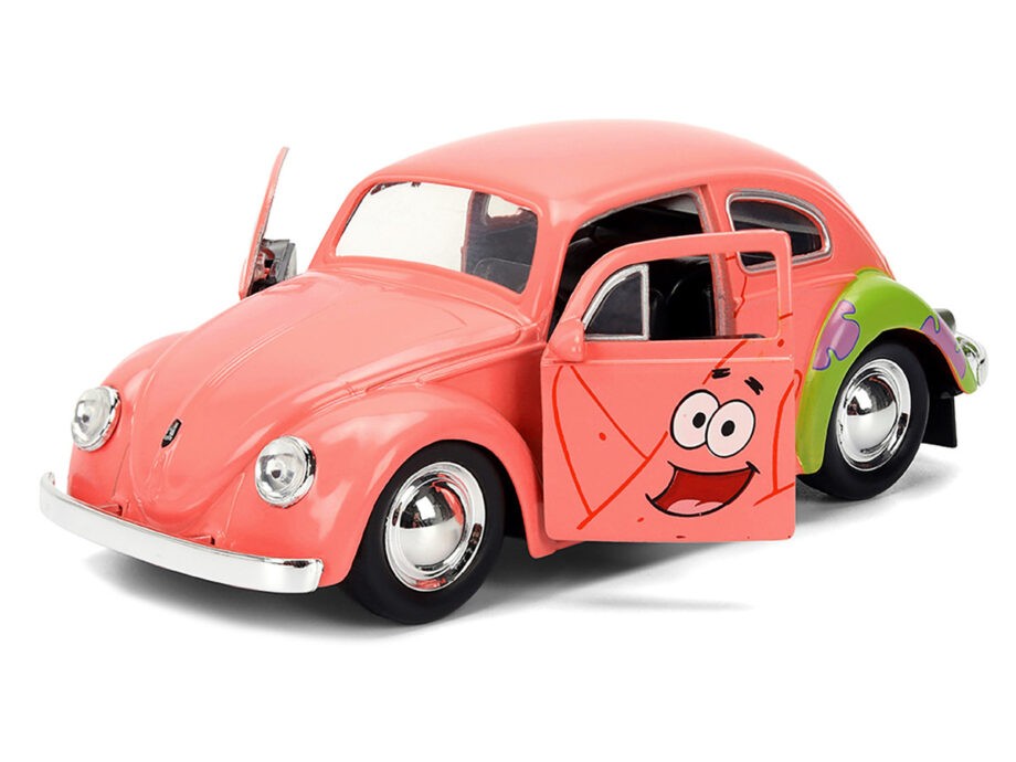 Jada 35479 Spongebob Squarepants 1959 Volkswagen Beetle Patrick Livery 1:32 Pink