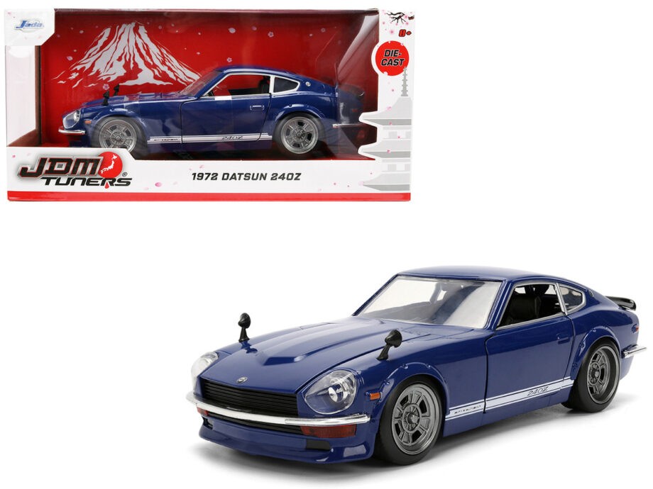 Jada 37020 JDM Tuners 1972 Datsun 240 Z 1:24 Blue