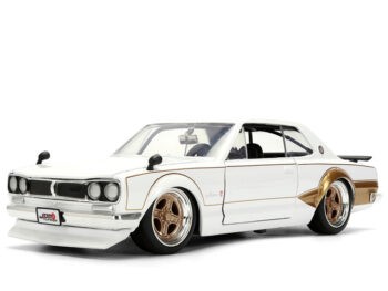 Jada 37021 JDM Tuners 1971 Nissan Skyline 2000 GT-R 1:24 White