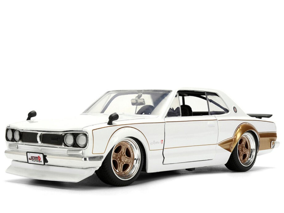 Jada 37021 JDM Tuners 1971 Nissan Skyline 2000 GT-R 1:24 White