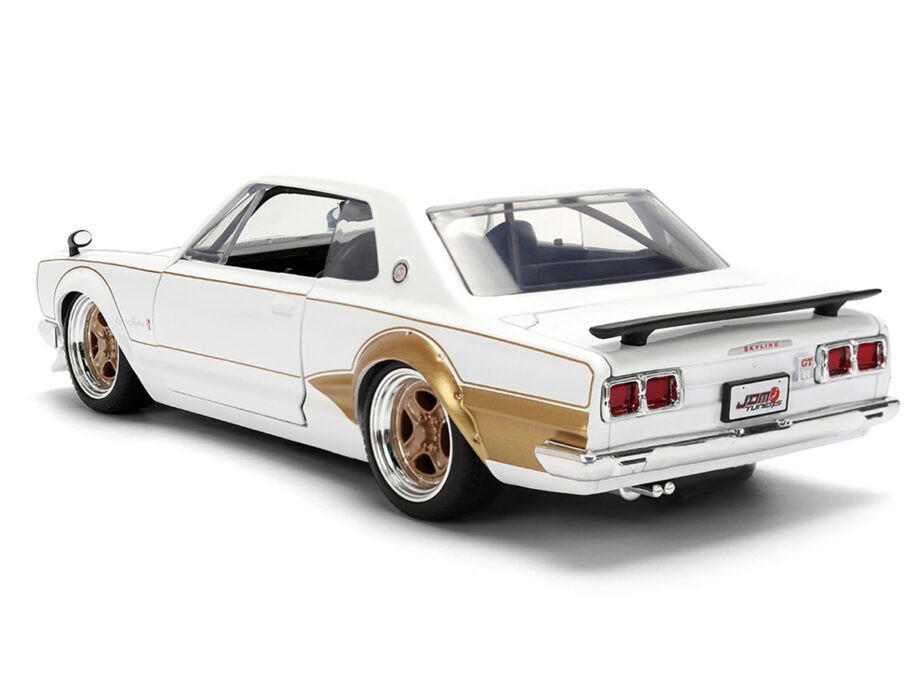 Jada 37021 JDM Tuners 1971 Nissan Skyline 2000 GT-R 1:24 White