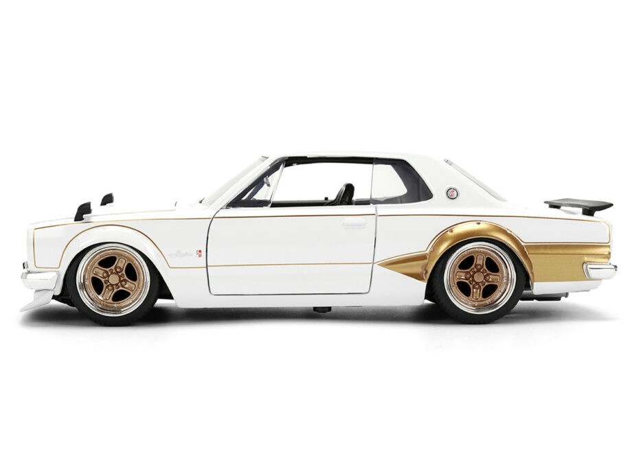 Jada 37021 JDM Tuners 1971 Nissan Skyline 2000 GT-R 1:24 White