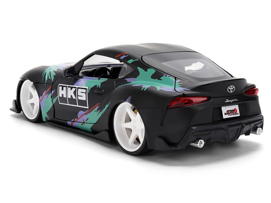 Jada 37023 JDM Tuners 2020 Toyota GR Supra 1:24 HKS Matte Black