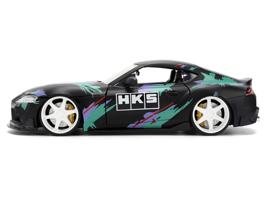 Jada 37023 JDM Tuners 2020 Toyota GR Supra 1:24 HKS Matte Black
