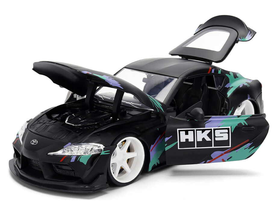 Jada 37023 JDM Tuners 2020 Toyota GR Supra 1:24 HKS Matte Black