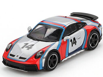 Mini GT MGT00964 Porsche 911 Dakar Rally 1974 1:64 Ice Grey Metallic