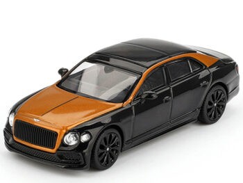 Mini GT MGT00991 Bentley Flying Spur 1:64 Orange Flame / Onyx Black