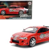 Jada 36815 Fast & Furious Brian's 1995 Mitsubishi Eclipse 1:24 Red