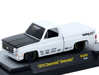 M2 Machines 31500 MJS88 Holley Custom 1978 Chevrolet Silverado 1:64 White