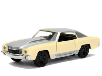 Jada 99516 Fast & Furious 1971 Chevrolet Monte Carlo 1:64 Yellow / Grey