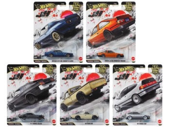 Hot Wheels FPY86 961 P Car Culture 10th Anniversary 2026 Japan Historics 1:64 5 Cars Set
