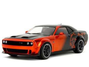 Jada 35722 2015 Dodge Challenger SRT Hellcat 1:18 Orange / Black
