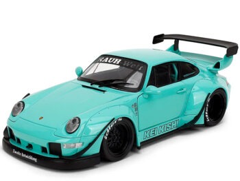 Jada 36463 Pink Slips Porsche Rauh Welt Begriff RWB Body Kit Kei Sishi 1:18 Turquoise