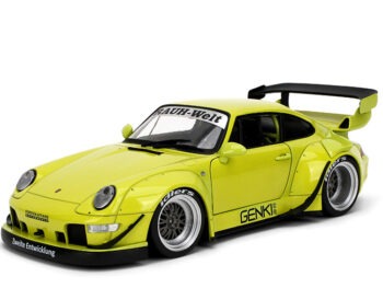 Jada 36472 Pink Slips Porsche Rauh Welt Begriff RWB Body Kit Genki 1:18 Lime Green