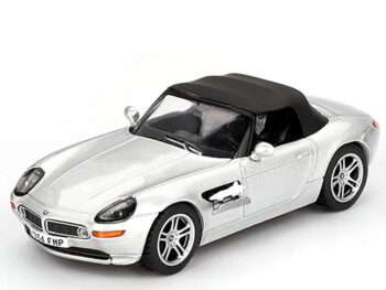 Mini GT MGT00906 James Bond 007 The World Is Not Enough BMW Z8 1:64 Silver