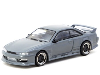 Tarmac Works T64G-018-GY Vertex Nissan Silvia S14 1:64 Grey