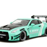 MakeUP メイクアップ1/43LB日産 GT-RR35タイプ2ミントグリーン MakeUP