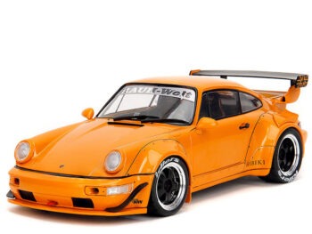 Jada 36383 Pink Slips Porsche Rauh Welt Begriff RWB Body Kit Hibki 1:18 Orange